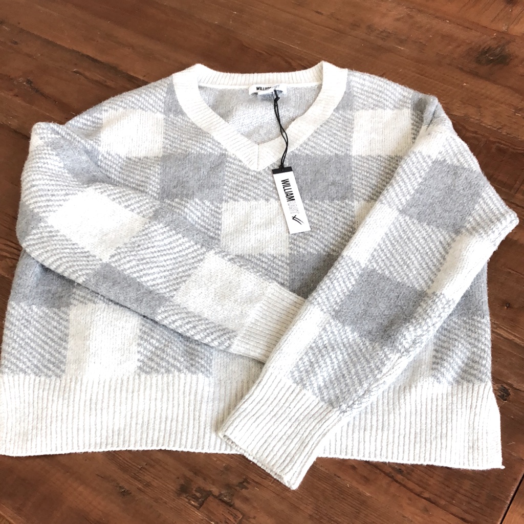 Nwt William Rast Slouchy Sweater Size M Brand New